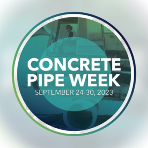 Concrete Pipe Week 2023 Logo